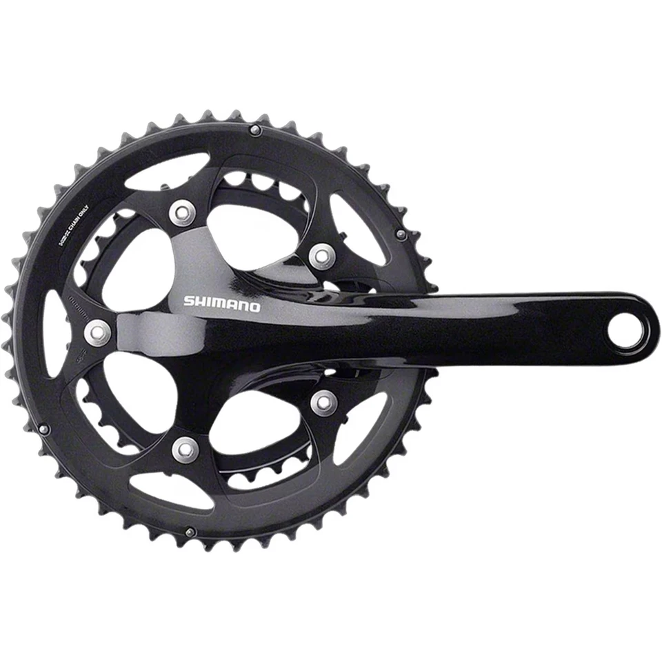 Shimano FC-R460 Crankset 48x34T 170mm 10-Speed Black - Image 1 of 1