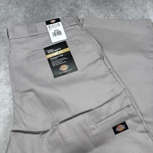 Dickies Herren 38x34 Loose Fit Doppelknie Arbeitshose NEU mit Etikett grau Zelltasche - Bild 1 von 6
