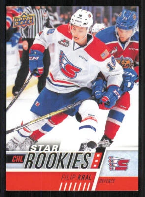 2017-18 CHL Red #369 Filip Kral - Image 1 of 2