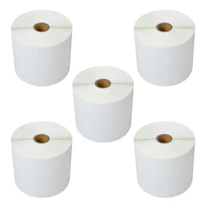 5 Rolls 500 Labels 4X6 Shipping Direct Thermal for Zebra LP 2844 Eltron ZP450 - Picture 1 of 21