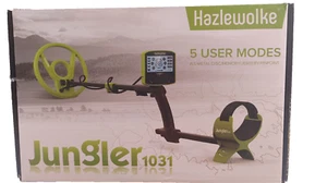 Hazlewolke Metal Detector 5 User Modes Junglar High  Accuracy 10” Waterproof - Picture 1 of 4