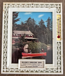 Vintage Killian's Furniture Barn Leesport, PA (Lesen) Bildthermometer - Bild 1 von 4