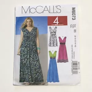 Dress Size 8-16 M6073 UNCUT Sewing Pattern Vintage McCalls - Picture 1 of 2