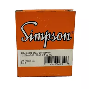 Simpson Analog Panel Meter 04310 - Bild 1 von 6