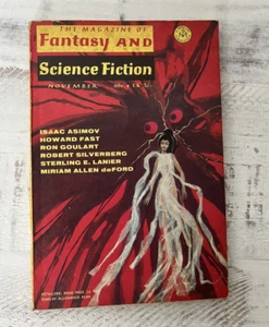 The Magazine of Fantasy & Science Fiction  November 1969 only - Imagen 1 de 3