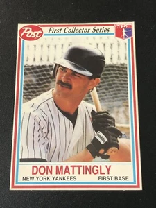 1990 Post Food Issue Don Mattingly #1 - Picture 1 of 2