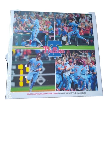 Phillies Season Ticket Holder Gift - Bryce Harper Walk Off Grand Slam Pictures Cover