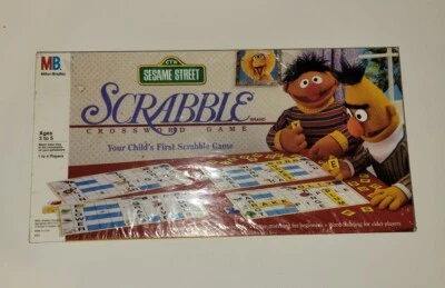 1992 Sesame Street Scrabble by Milton Bradley - Image 1 of 4