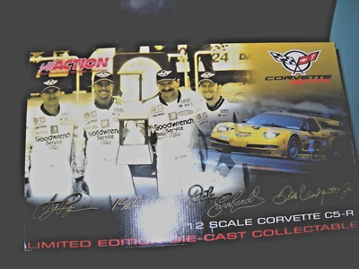 👍2001 CORVETTE C5-R 1:12 SCALE-DALE EARNHARDT-GOODWRENCH SERVICE PLUS* 13121👍 - Image 1 of 4