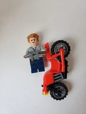 LEGO Jurassic World Owen Grady Minifigura y Moto Set 76945 Foto 1 de 4