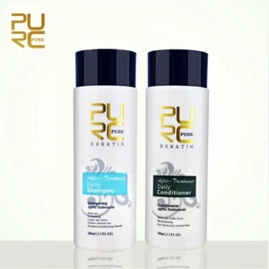 Shampoo and Conditioner for Keratin Straightening Treatment Hair Care Set - Picture 1 of 5
