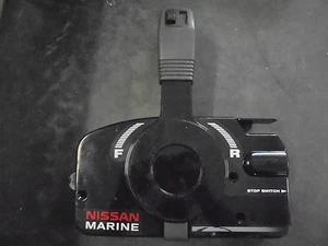 NISSAN MARINE SHIFTER, THROTTLE W/ TRIM SIDE MOUNT  BOAT - Picture 1 of 4