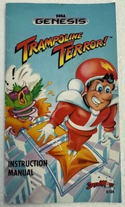Trampolin Terror (Genesis, 1990) NUR Bedienungsanleitung - Bild 1 von 3