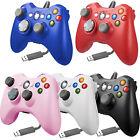 Wired Usb Game Controller Gamepad Joystick For Microsoft Xbox 360 & Pc 6 Colors