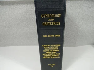 1950 Ginecologia e Ostetricia Volume 3 Carl Henry Davis - !32 - 10A - Foto 1 di 12