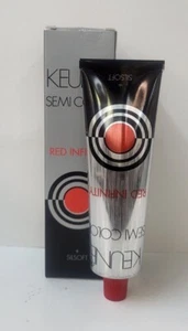 KEUNE SEMI COLOR RED INFINITY ~ EXPIRED With Silk Proteins ~ 2.1 fl. oz. Tube - Picture 1 of 3
