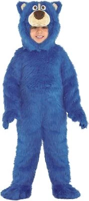 Boomer Wonder Park Película TV Oso Azul Animal Vestido Elegante Halloween Niño Disfraz Foto 1 de 2