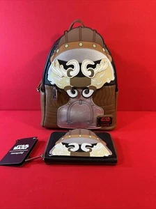 Loungefly Mini Backpack & Wallet Star Wars Lando, Jabba’s Skiff. NWT - Picture 1 of 11