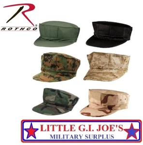 NUEVA Gorra de Fatiga USMC 8 Puntos Cubierta Patrulla Mil-Spec Marines, Ejército y Marina Rothco - Imagen 1 de 8