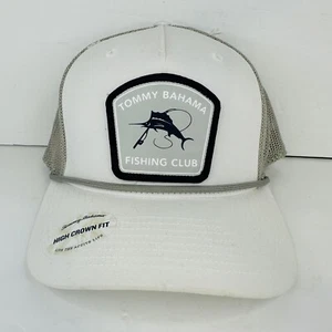 Tommy Bahama Gorra Club de Pesca Camionero Snapback Gorra Corona Alta Ajuste - Imagen 1 de 5