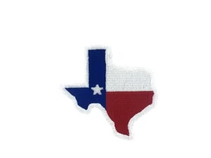 Patch aufnaher aufbugler applikation bügelbild texas flag flaggen fahne - Picture 1 of 1