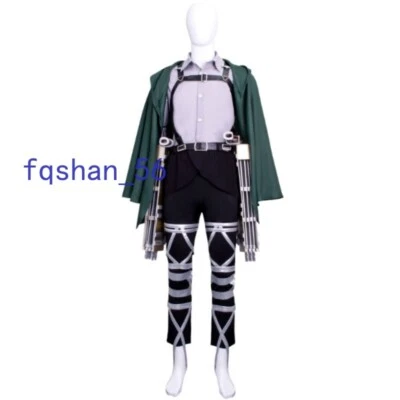 Attack on Titan The Finish Season Cosplay Costume Outfits with Accessories Suit - Image 1 of 4