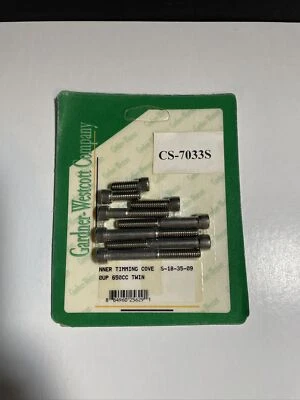 BSA 650 750 A65 A70 1970 - 1972 Cubierta de distribución interior Kit de pernos de cabeza Allen de acero inoxidable Foto 1 de 3