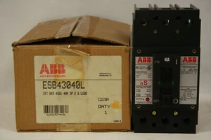ABB ESB43040L Circuit Breaker 40A 3 Pole 480V New in Box - Picture 1 of 1