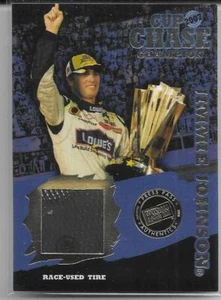 2007 Press Pass Cup Chase Champion JIMMIE JOHNSON Race Used Tire - RARE - Picture 1 of 1