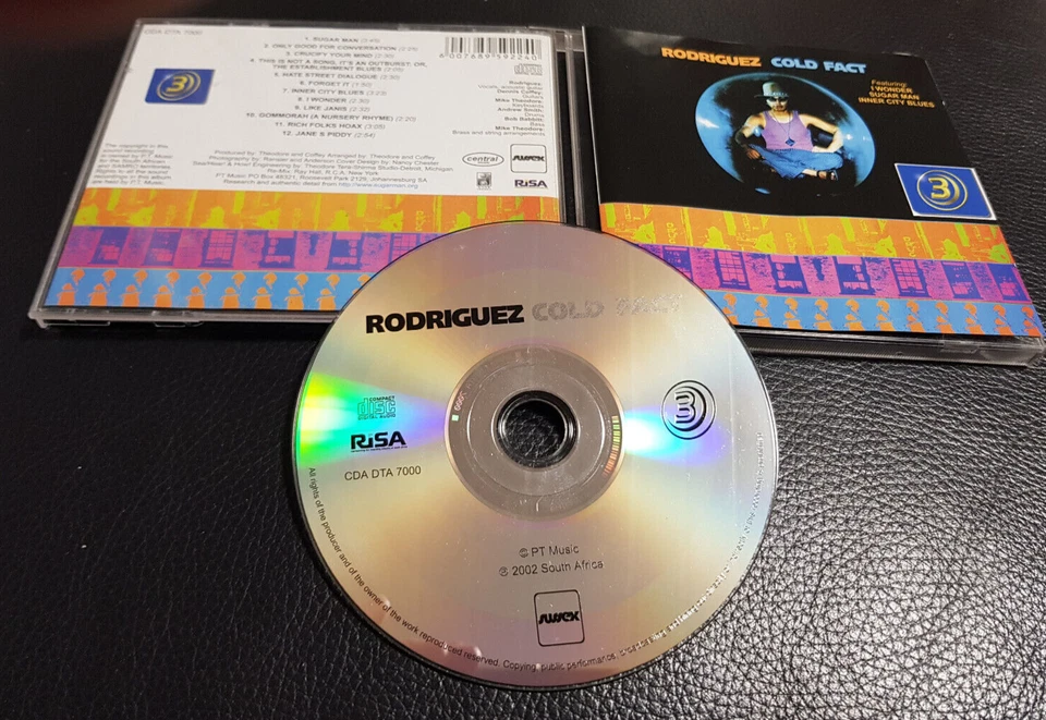 Rodriguez  – Cold Fact ( 2002 South Africa - PT Music CDA DTA 7000 ) - Bild 1 von 1
