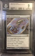 Staff Of Domination - BGS 9 MINT - Fifth Dawn - MTG - Modern