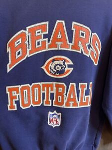 Vintage 90s Starter Chicago Bears NFL Pullover Crewneck Sweatshirt Adult Large