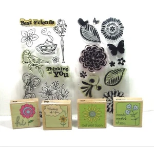 LOT of 26 STAMPS Lynette Anderson Studio G Thinking of You Get Well Acrylic Sets - Picture 1 of 10