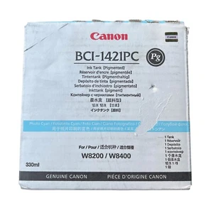 Original Canon Ink BCI-1421PC Photo Cyan für W8200 W8400 8371A001AA OVP 2010 - Picture 1 of 5