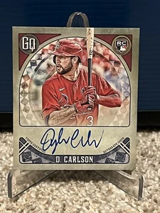 2021 Topps Gypsy Queen Mini Rookie Auto Dylan Carlson /99 Cardinals - Bild 1 von 2