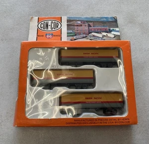 Con-Cor N Scale 3 Pack Union Pacific Piggy Back Trailer 004-005121 - Picture 1 of 11
