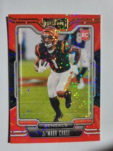 2021 Panini Playbook - Rookie Ja'Marr Chase #105 Sparkle (RC) - Picture 1 of 2