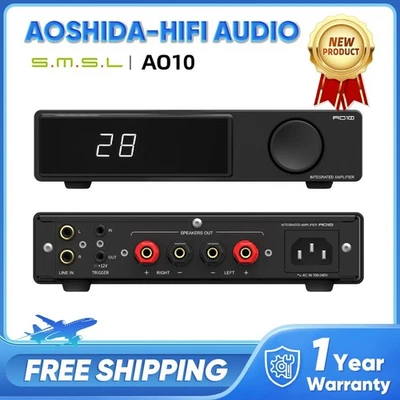 Amplificatore HiFi SMSL AO10 TPA3116 Classe D Amplificatore 12V Trigger Amplificatore di Potenza - Immagine 1 di 4