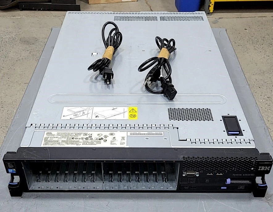 IBM System X3650 M3 7945-AC1 Server 2*Intel Xeon X5680 12GB SEE NOTES - Image 1 of 4