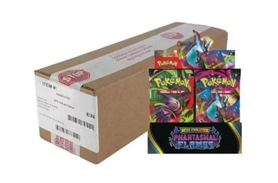 Pokemon TCG ME02 Mega Evolution PHANTASMAL FLAMES 6 BOX BOOSTER CASE Sealed - Image 1 of 2
