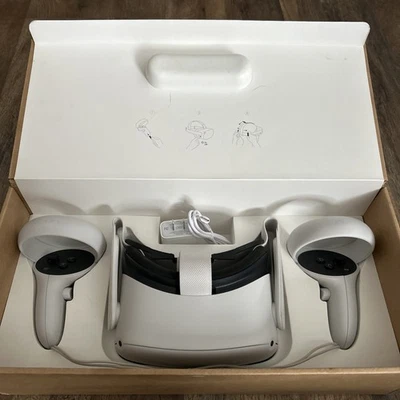 Meta Oculus Quest 2 - 128GB - Advanced All-in-one VR Headset & Controllers - - Image 1 of 4