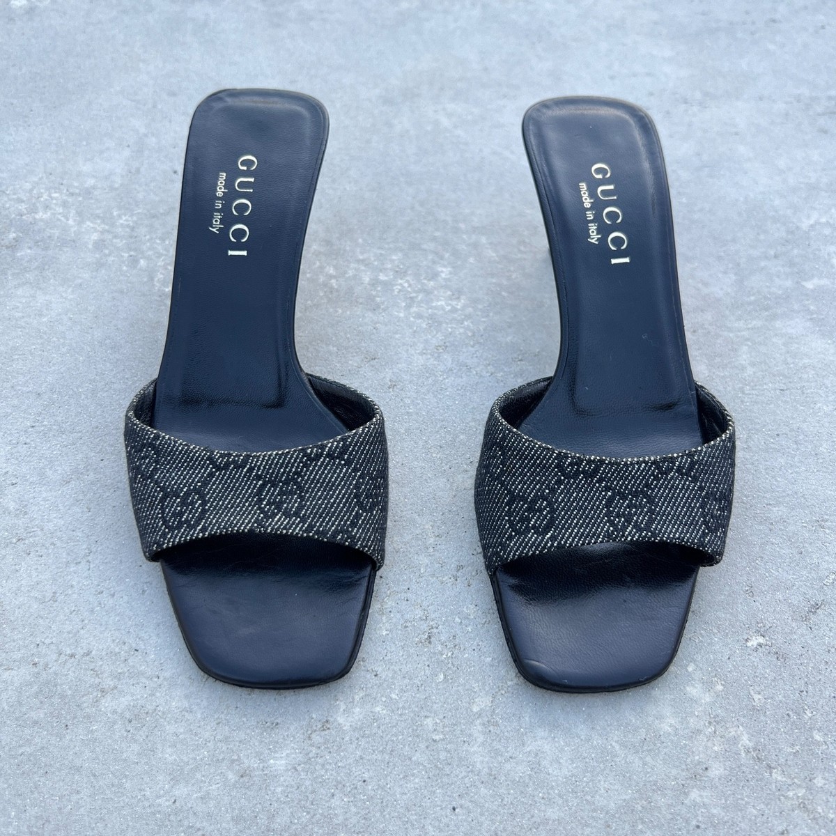 Gucci Monogram Shoes In Women's Heels for sale | eBay