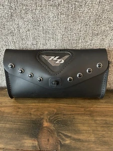 Bolsa de herramientas de almacenamiento de parabrisas con logotipo clásico Road King OEM Harley 58297-94 - Imagen 1 de 5