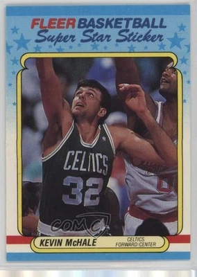 1988-89 Fleer Super Star Sticker Kevin McHale #9 HOF - Image 1 of 3