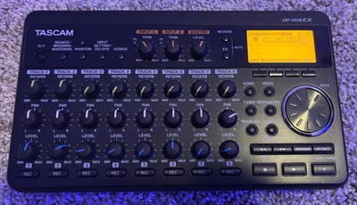TASCAM DP-008EX 8-track Digital Portastudio and SD Recorder with Built-in Stereo - Image 1 of 4