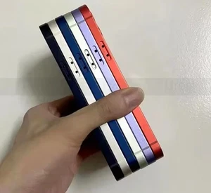 100 iPhone Back Housings with Logo – Mixed Colours/Models – For Parts or Repair - Photo 1 sur 8