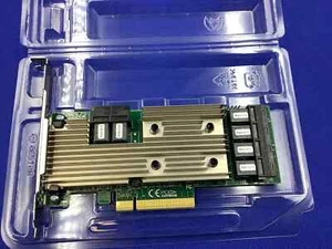 5 Cartes contrôleur HBA Broadcom LSI SAS 9305-24i 24ports PCI-E 3.0 12 Go 05-256 - Photo 1/2
