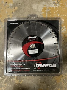 BRAND NEW OMEGA 14-in Wet Segmented Rim Diamond Saw Blade Model #CN-14 - Picture 1 of 2