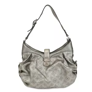 Auth Louis Vuitton Monogram Mahina XS Shoulder Bag MetalicSilver M95718 Used F/S - Picture 1 of 24