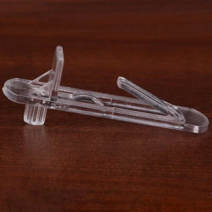 30pcs Cupboard Shelf Pegs Transparent Shelf Support Clips for Home Store - Picture 1 of 12